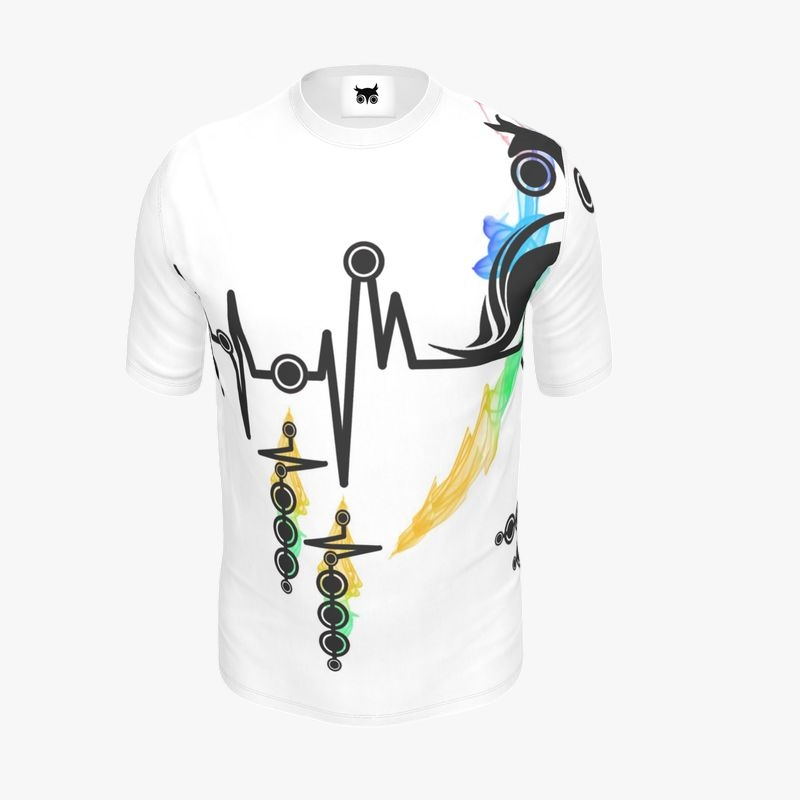 T-Shirt Uomo Karma 19 Manica Corta Bianca