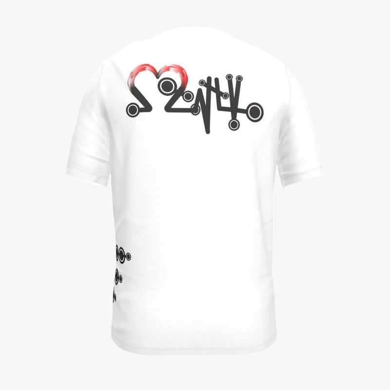 T-Shirt Uomo Karma 19 Manica Corta Bianca